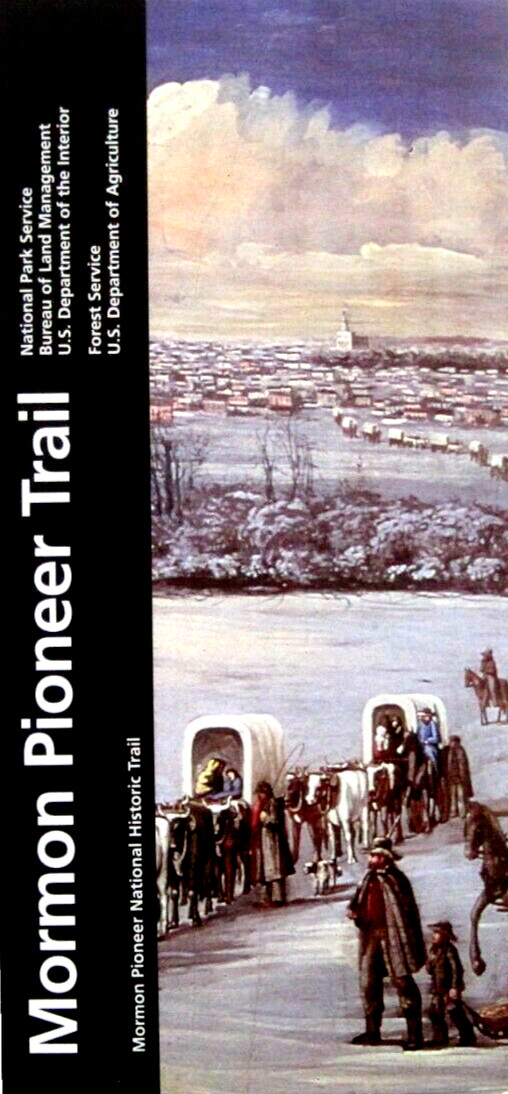 Mormon Pioneer Historic Trail National Park Service Unigrid Brochure Map