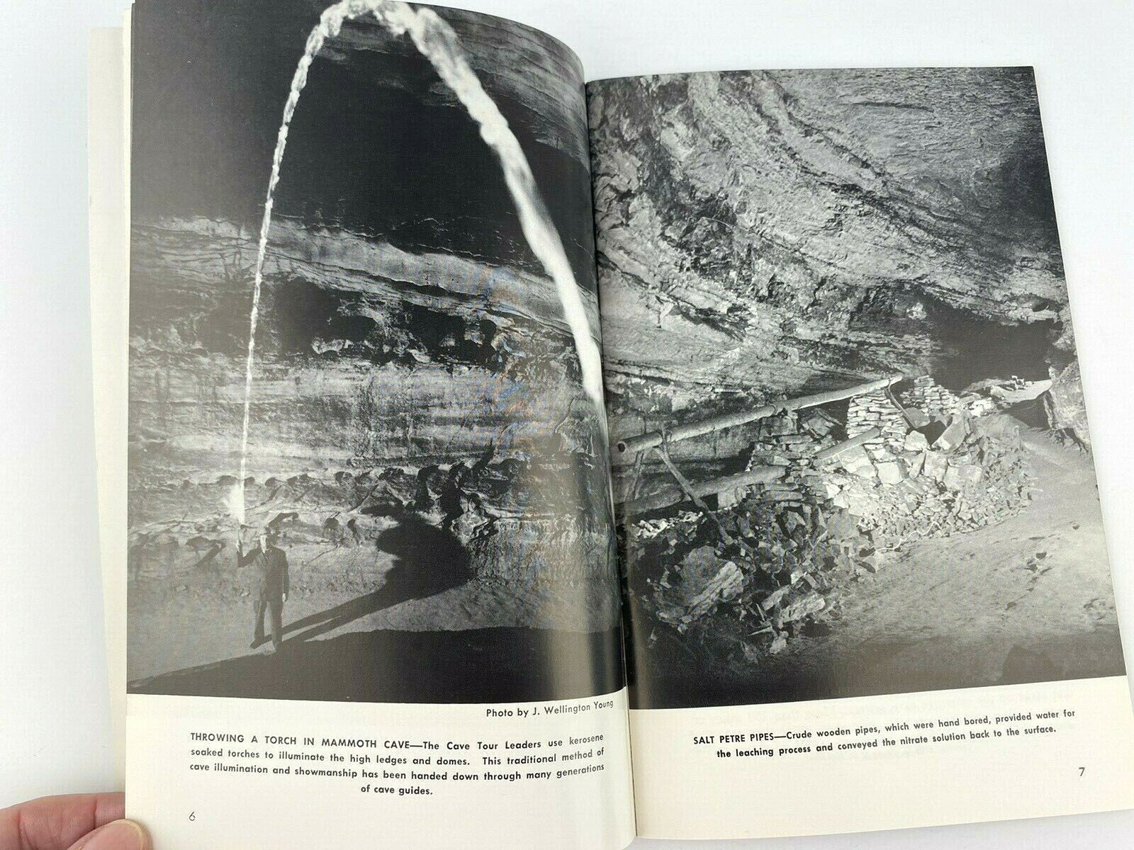 Mammoth Cave National Park Kentucky 1951 A Pictorial Study Booklet Maps Photos