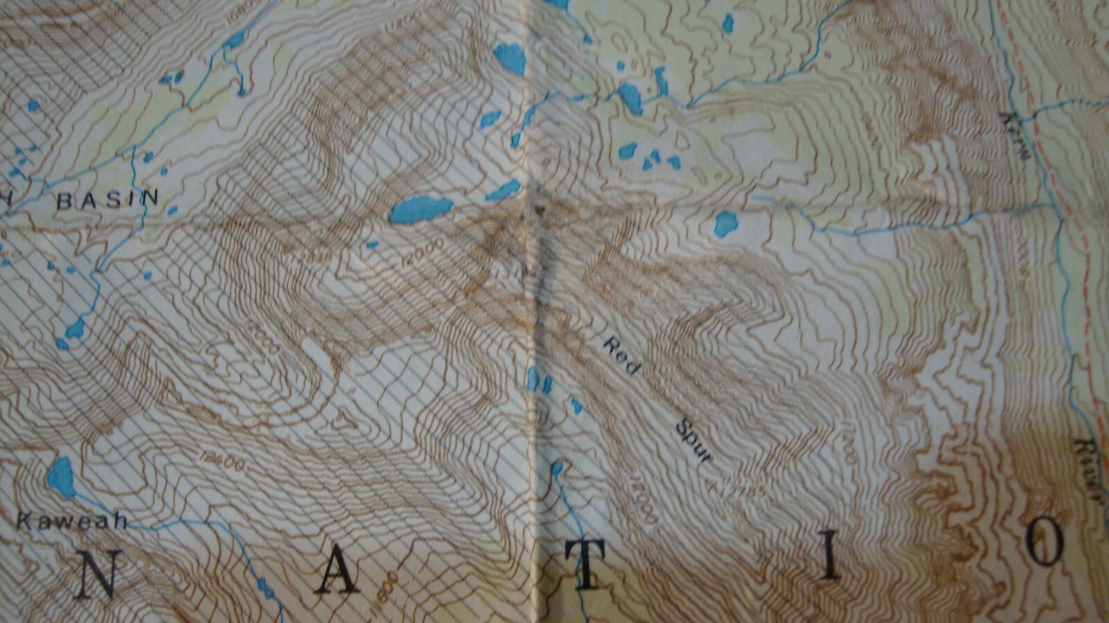 1983 USDA Topographic Maps Of John Muir Wilderness & Sequoia-Kings Canyon