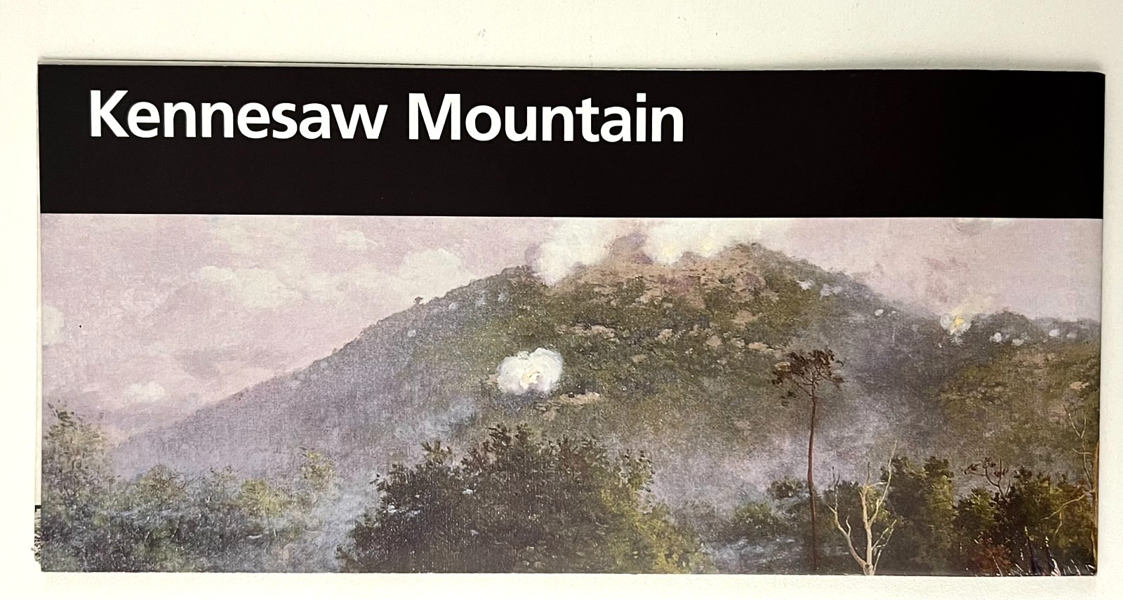 2021 Kennesaw Mountain National Battlefield Park Georgia NPS Travel Brochure Map
