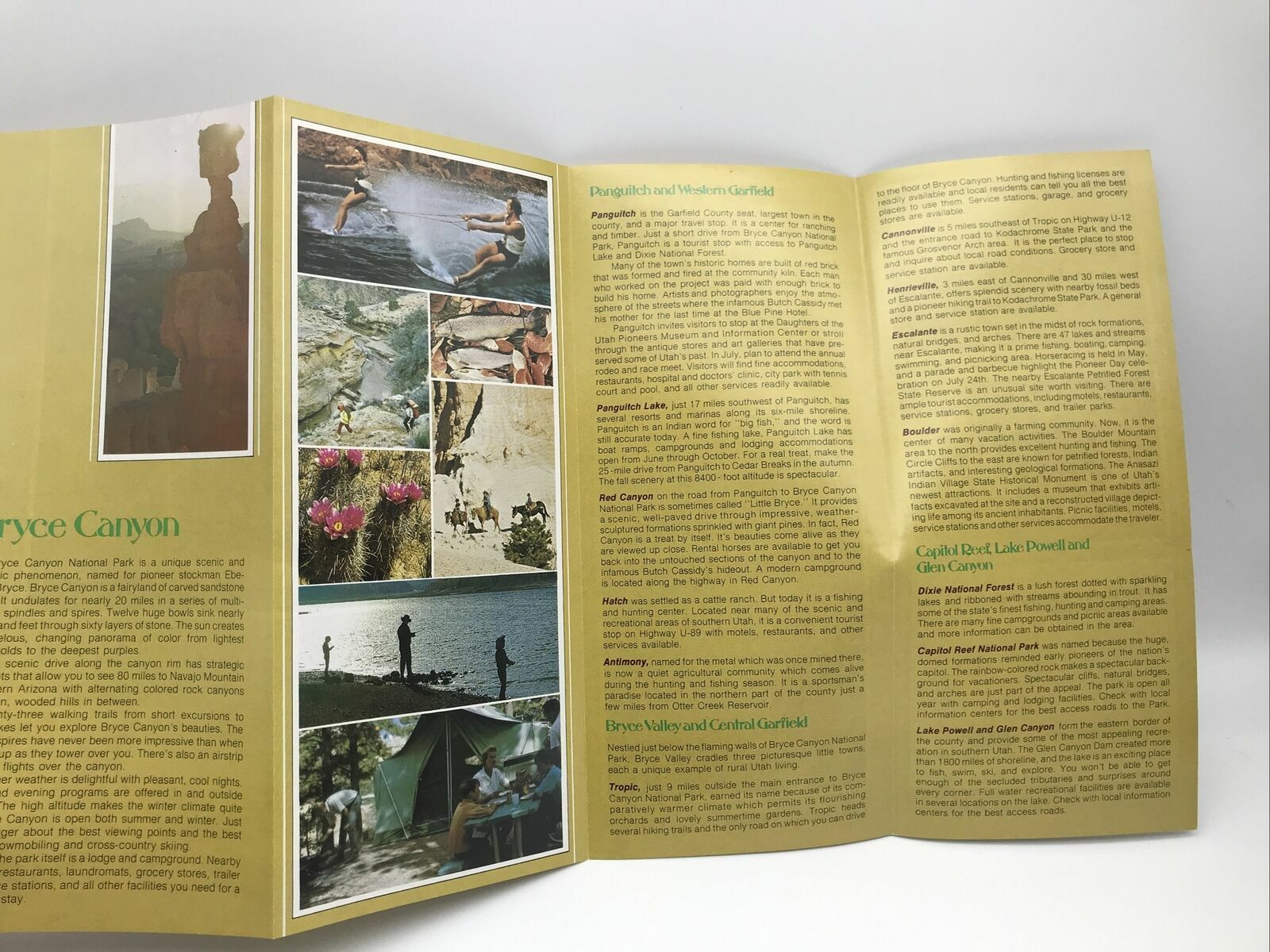 1980 BRYCE CANYON LAND OF COLOR and other Garfield County Discoveries Utah Guide