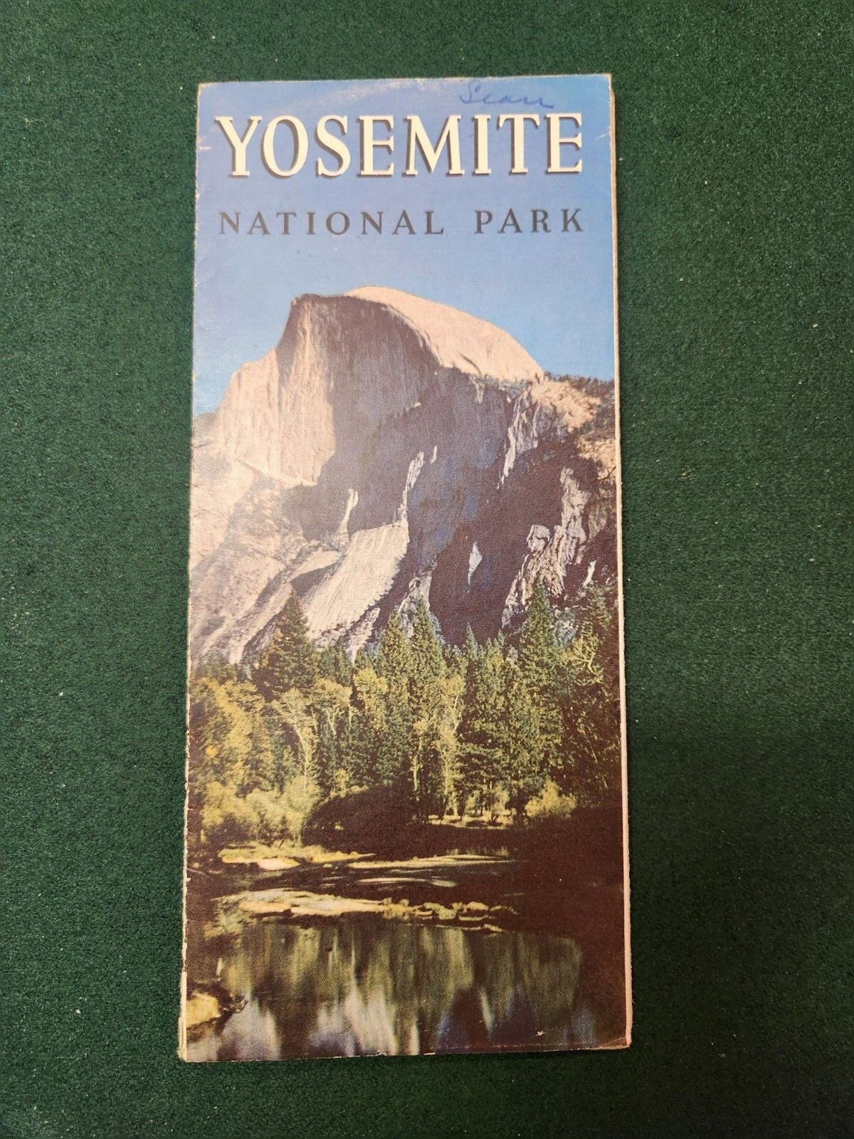 1939 YOSEMITE NATIONAL PARK CALIFORNIA CA TRAVEL PARK TRIPS TOURS BROCHURE