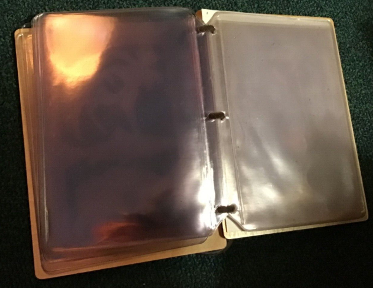 2008 Souvenir Laser Cut Wood 36 Photo Album Blank Yellowstone Park Grand Teton