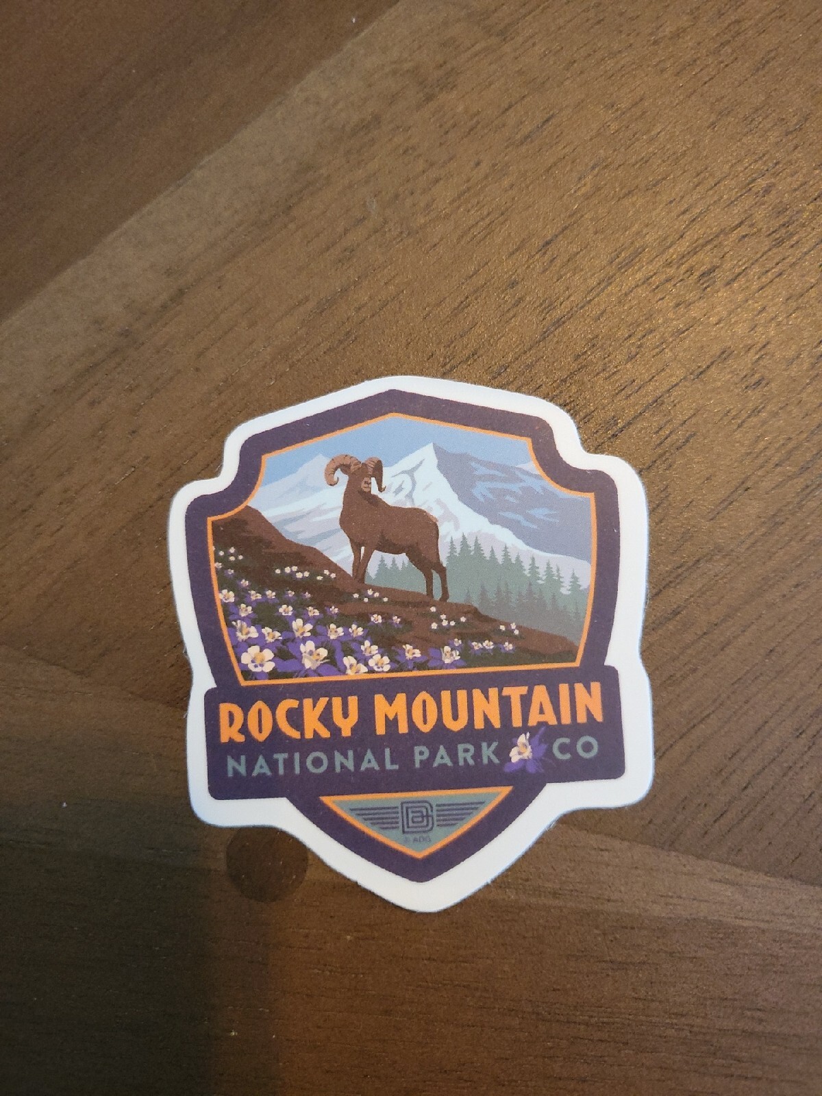 Rocky Mountain National Park Sticker Decal