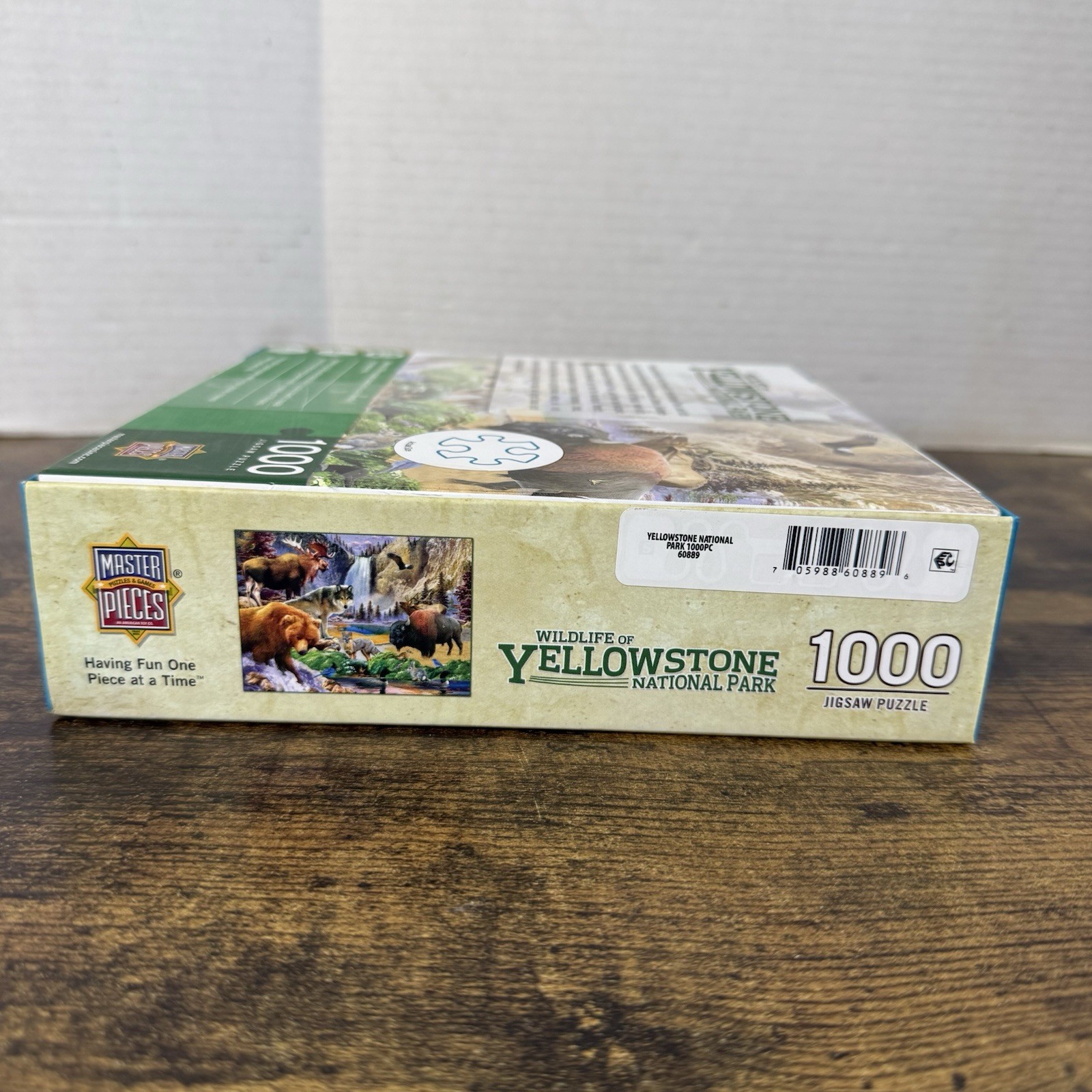Rare WILDLIFE oF YELLOWSTONE NATIONAL PARK BONUS POSTER INCLUDED 1000pc #60889