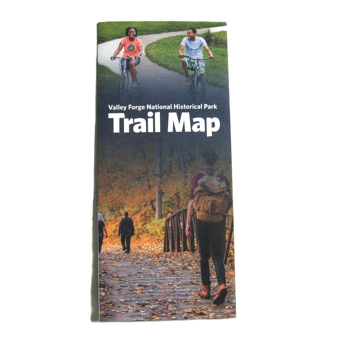 Valley Forge National Historical Park Trail Map Pennsyvania Revolutionary War