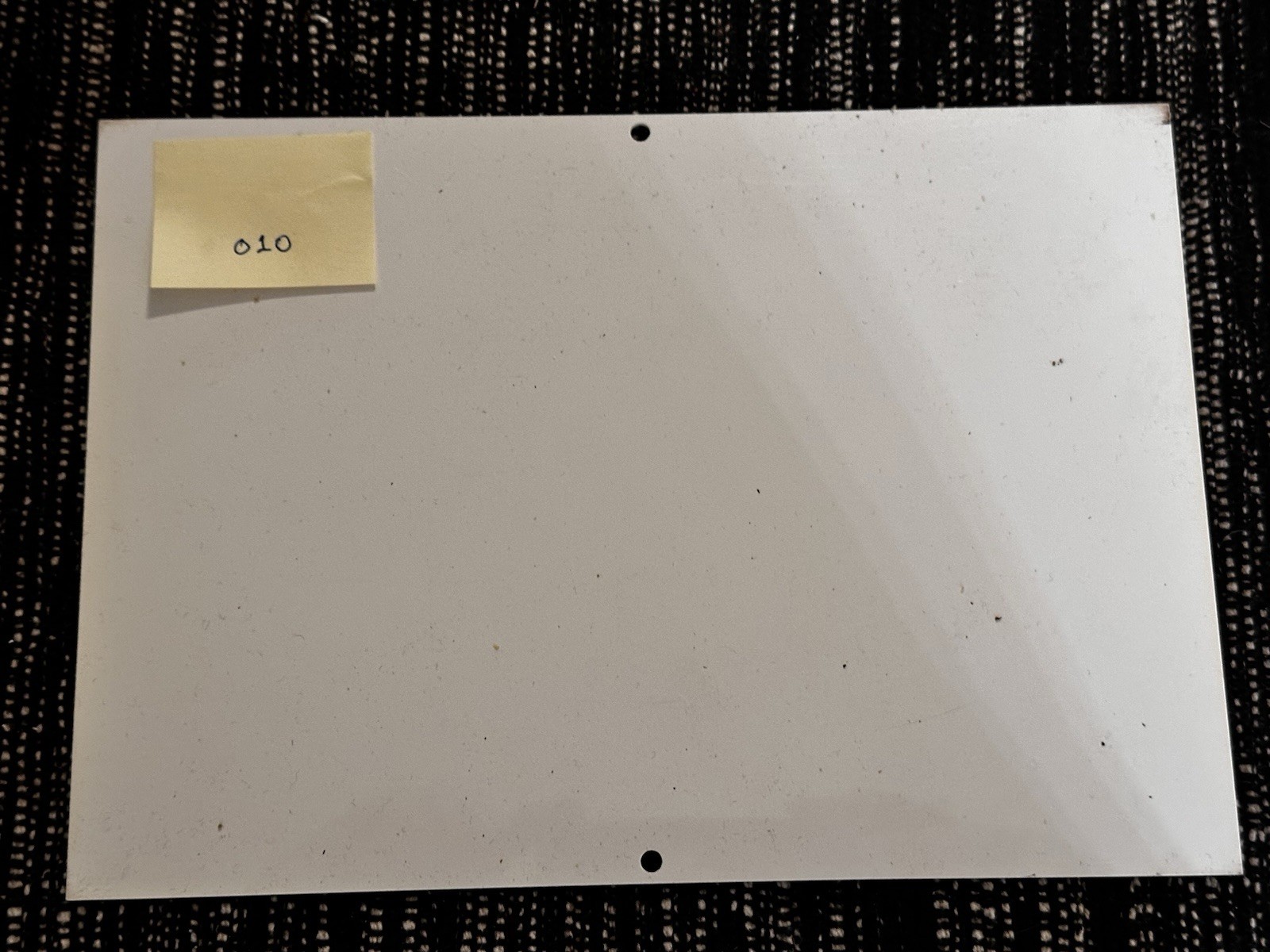 Vintage USFS United States Forest Service ”SINGLE PURPOSE ROAD” Plastic Sign
