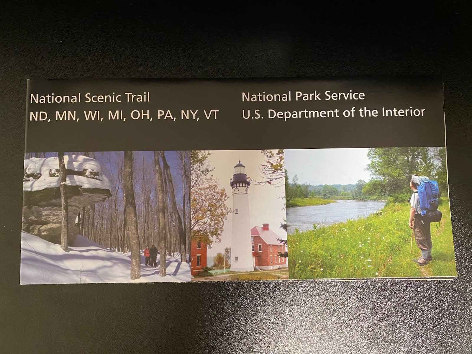 National Park North Country Trail National Scenic Trail Brochure Map