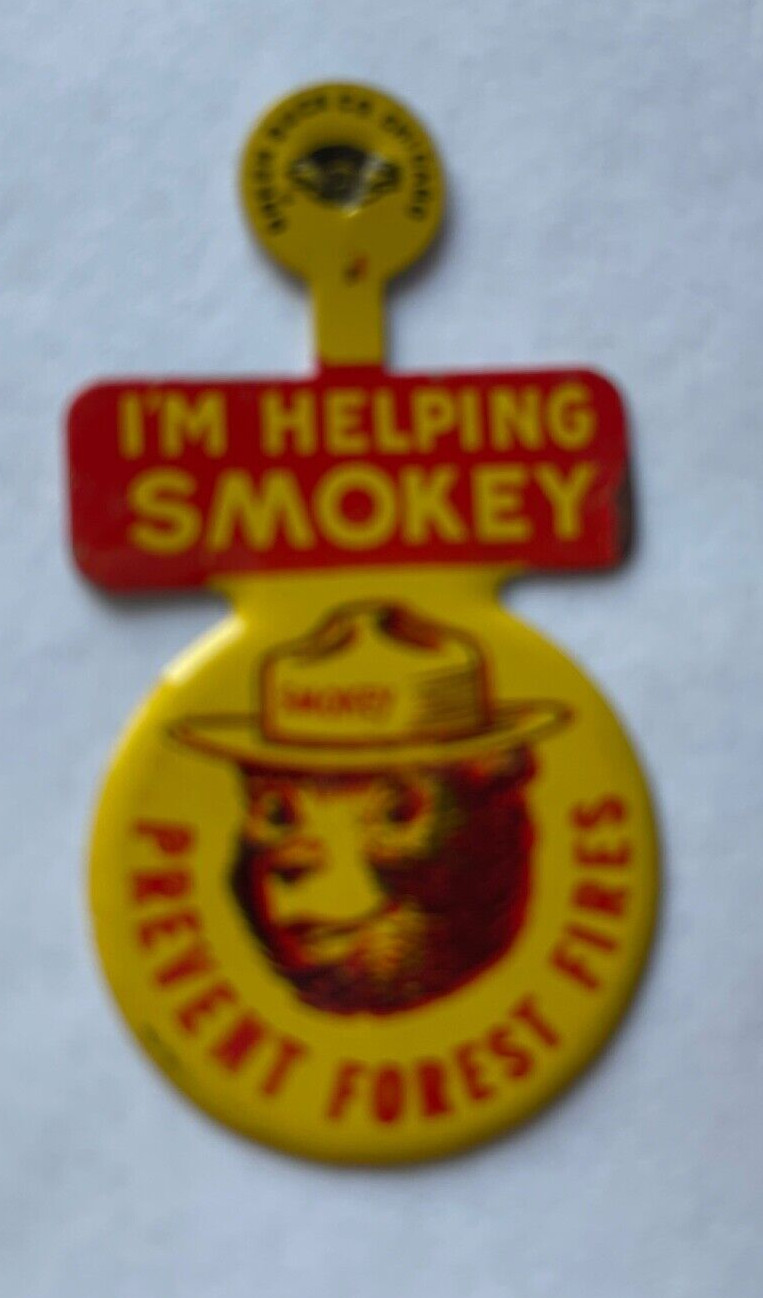 I’m Helping Smokey Prevent Forest Fires Fold Over Pin