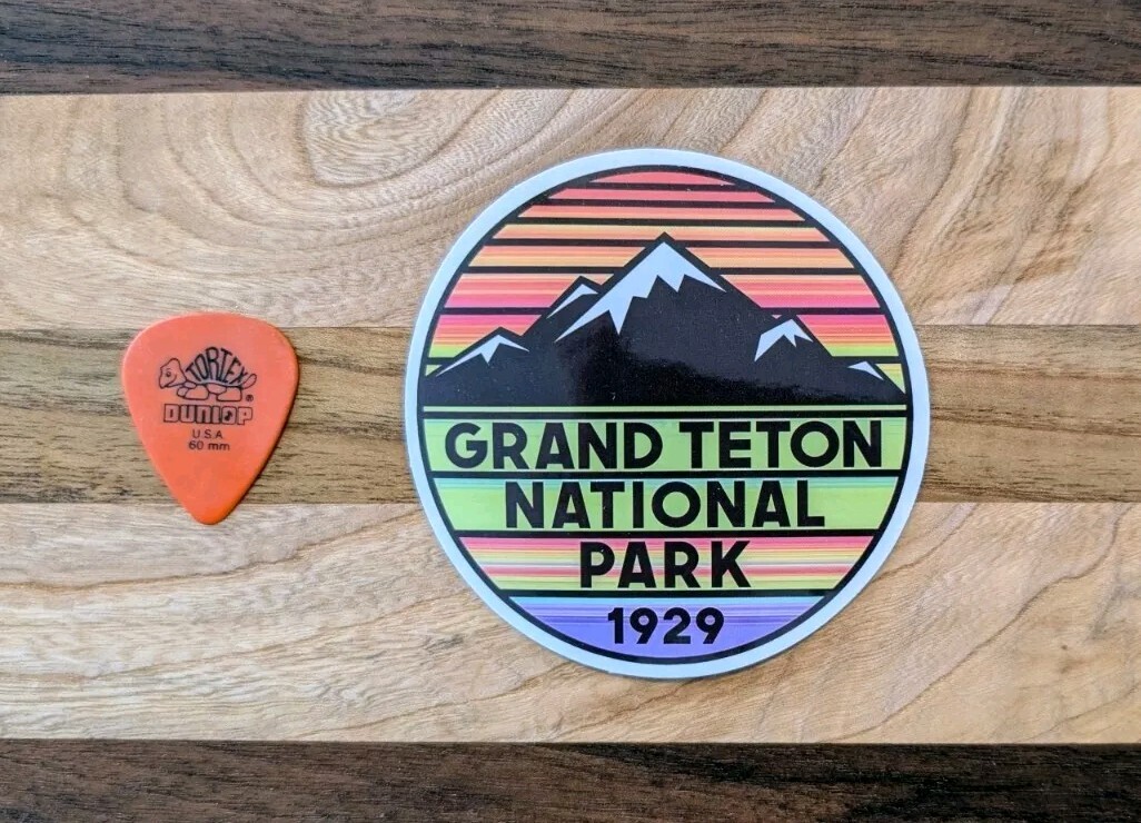 3″ GRAND TETON National Park Sticker Decal