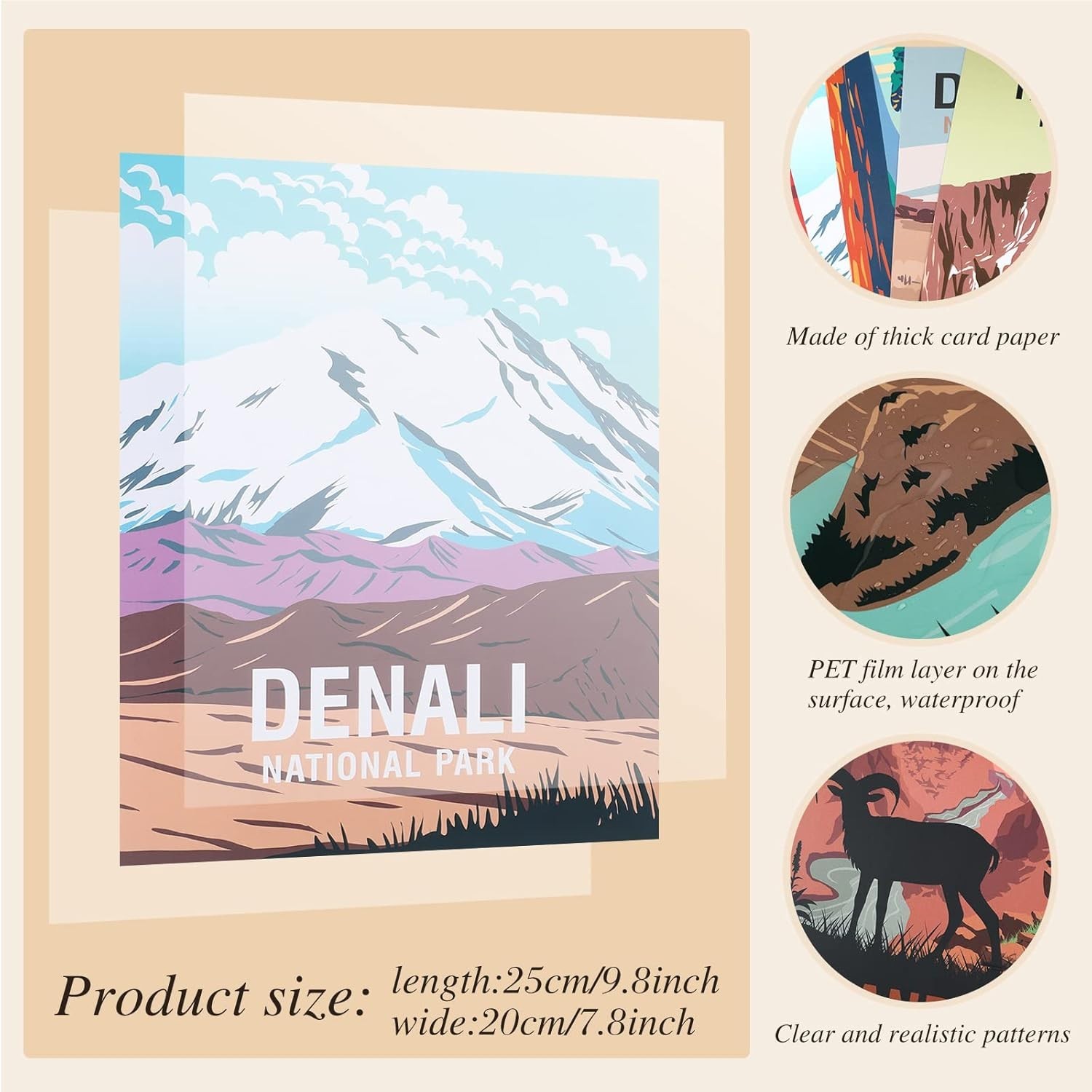 Vintage Landscape Posters – 16 Abstractive Art Prints for Home Design