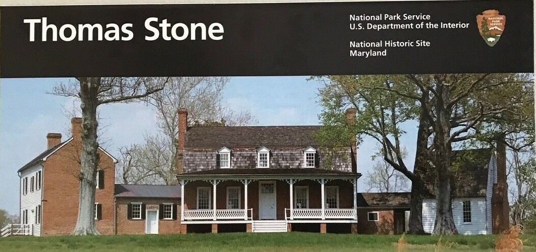 2026 THOMAS STONE NHS – Maryland NATIONAL PARK SERVICE UNIGRID BROCHURE/MAP