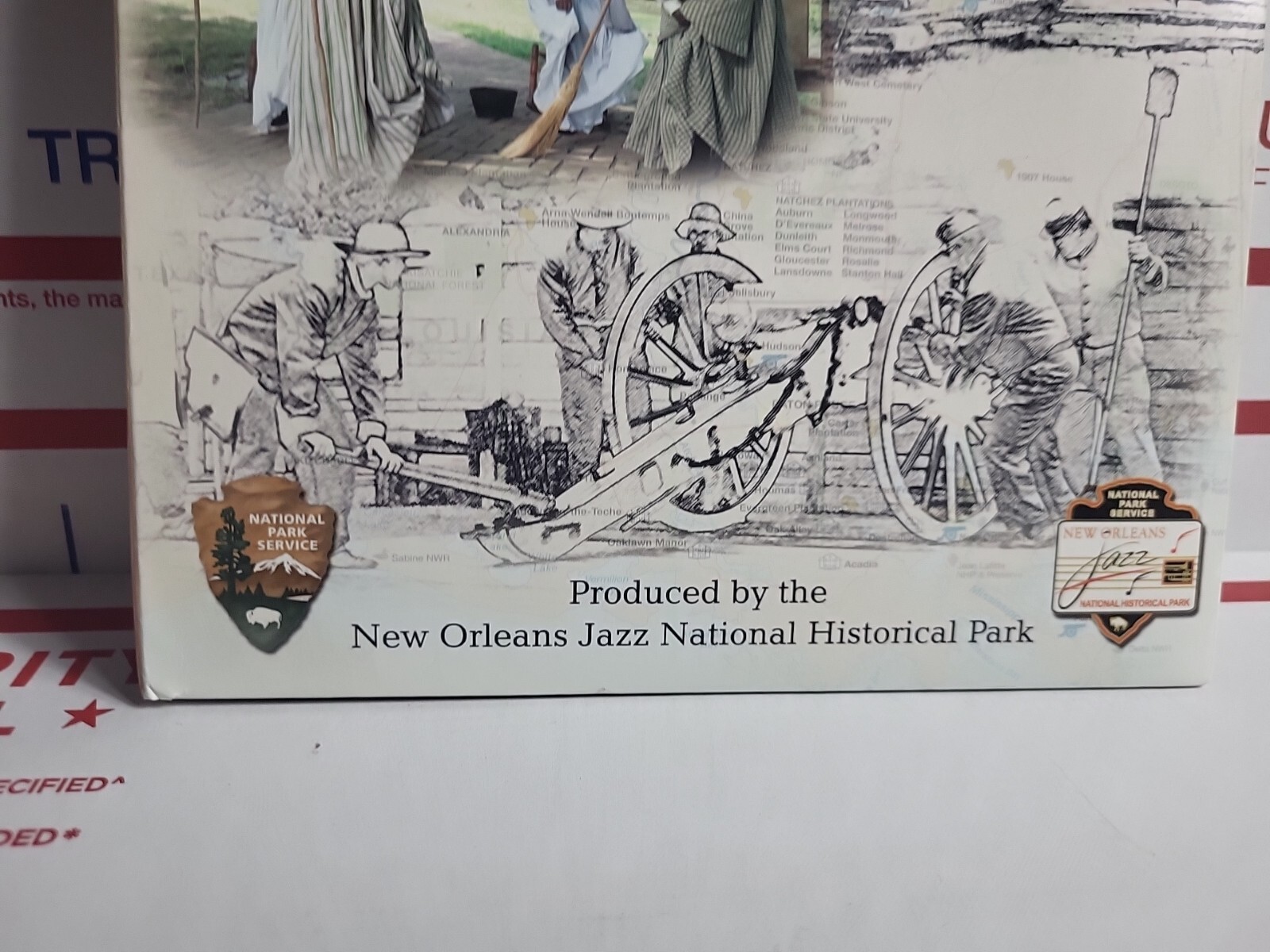 NEW ORLEANS JAZZ NATIONAL HISTORICAL Lower Mississippi Delta Songs CD Set