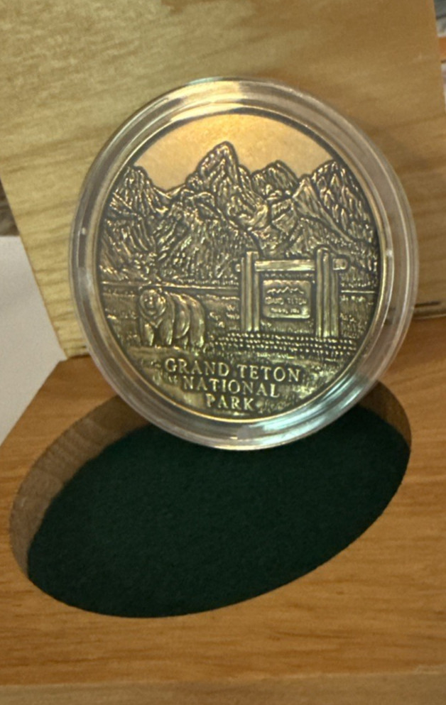 Century Of History Moulton Barn, Grand Teton National Park Token 1913-2013
