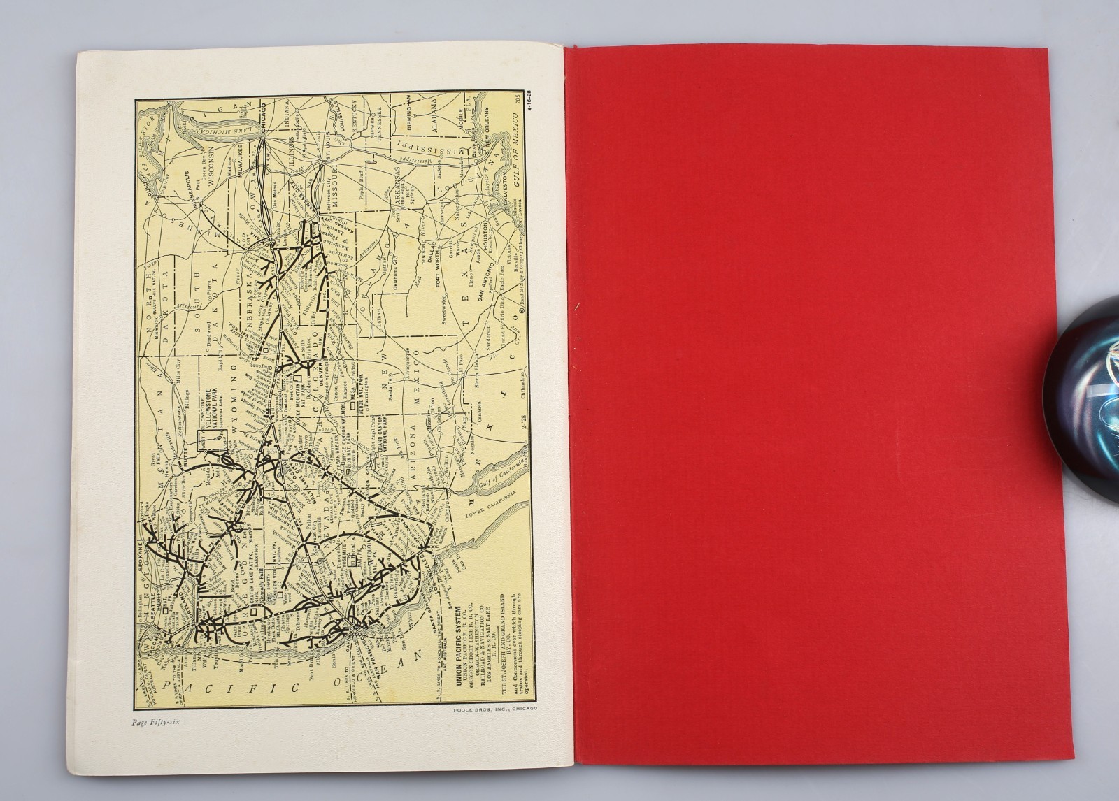 1928 Union Pacific Railroad Zion Grand Canyon Bryce National Park Travel Booklet