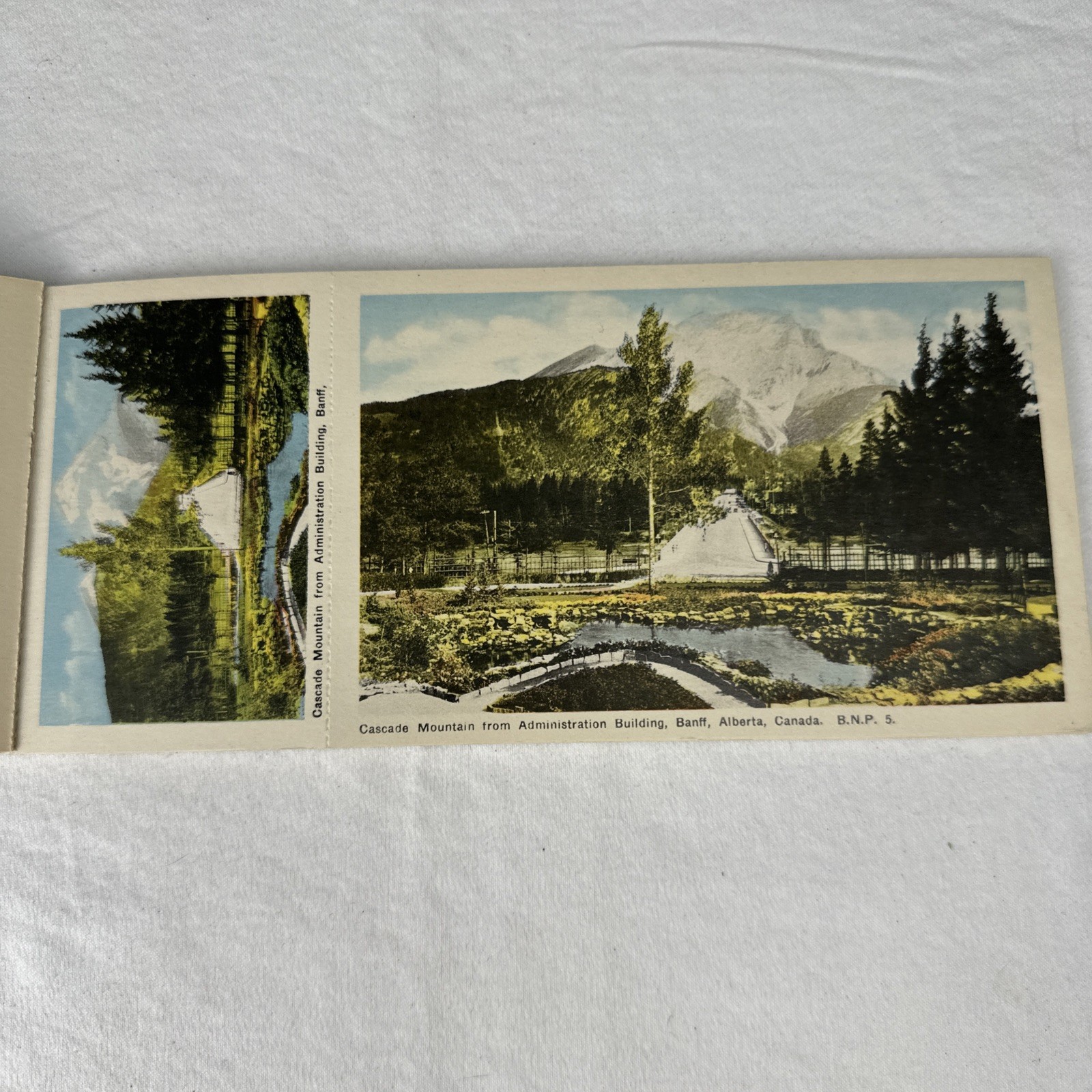 Vintage PECO Banff National Park Miniature View Album 1930s Post Cards Set of 10