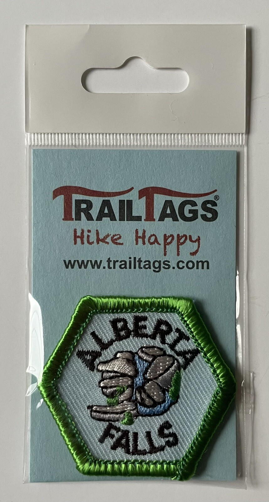 Rocky Mountain National Park – Trail Tags – Alberta Falls 1.75 inches by 1.75 in