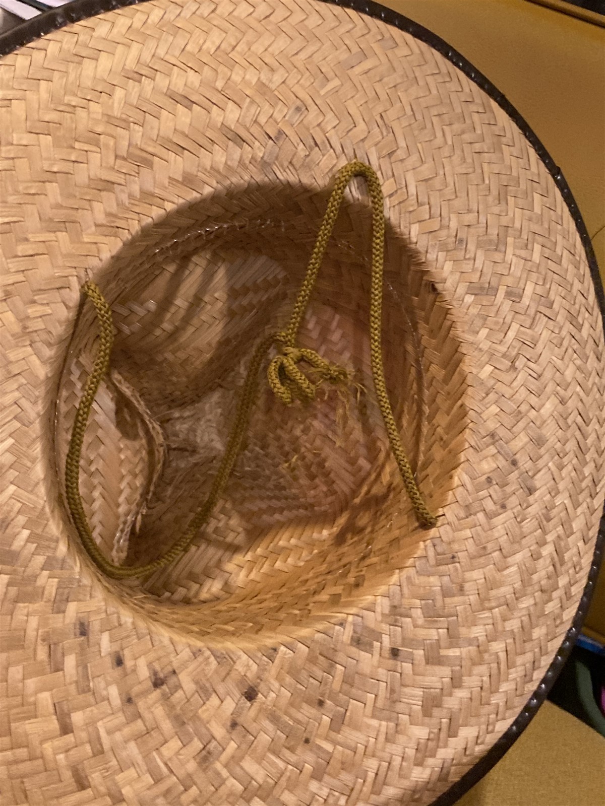 souvenir Yellowstone park ranger straw hat for juniors