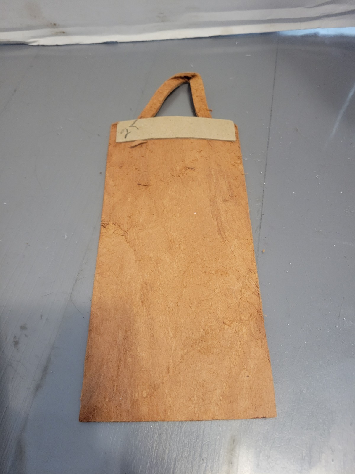 Vintage Yellowstone Park Leather Souvenir Door Hanging God Made The Earth…