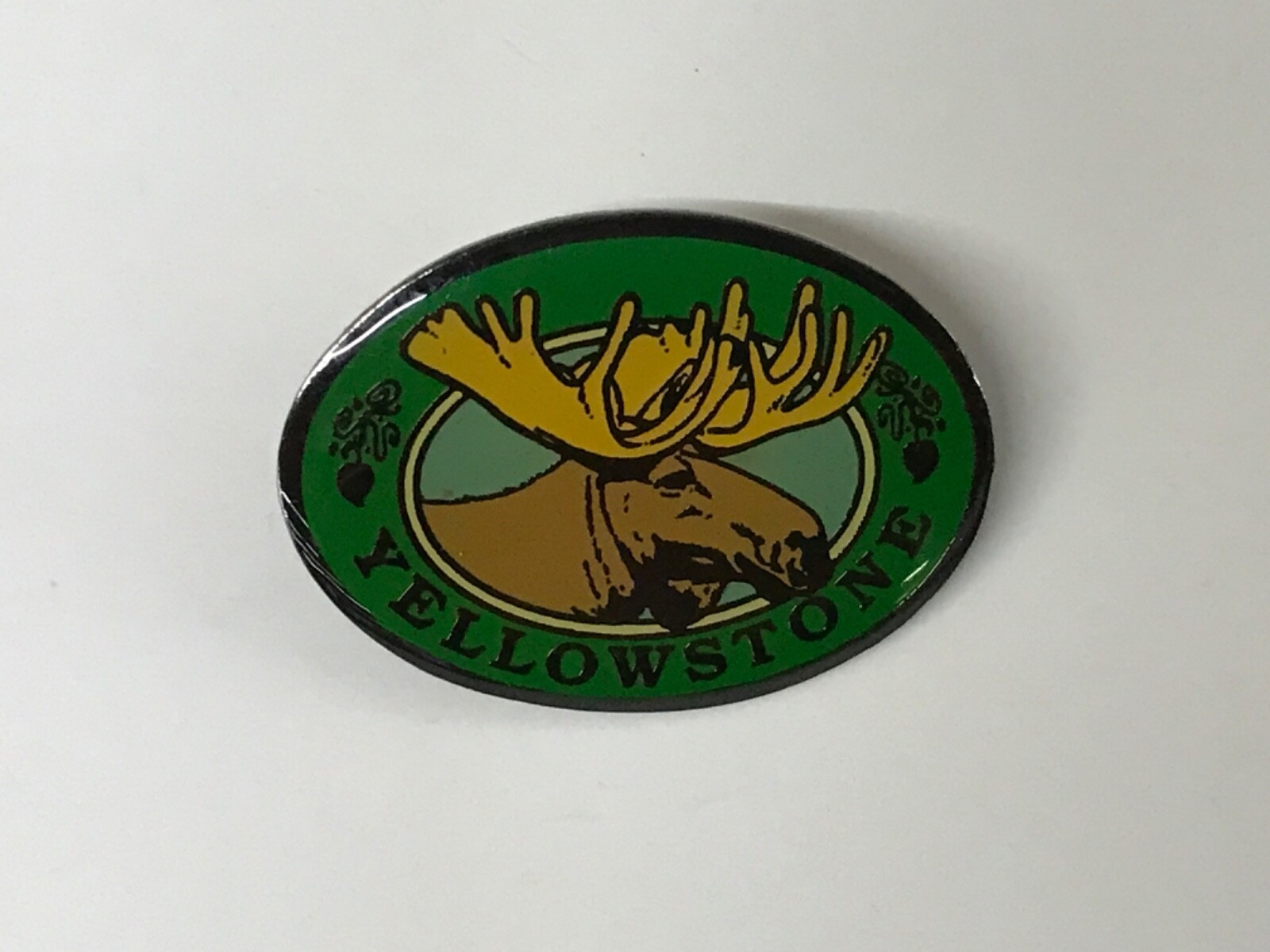 Yellowstone Park Moose Lapel Pin