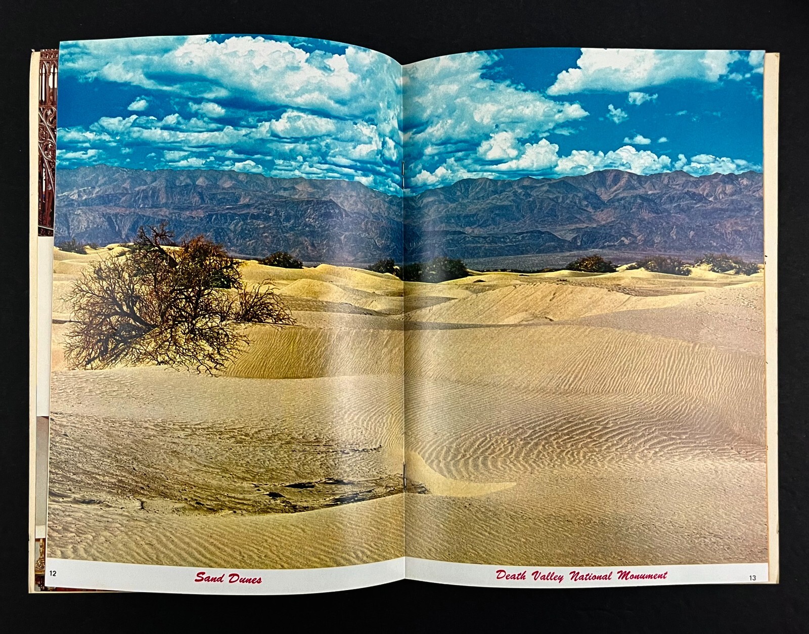 1975 Death Valley National Park Scotty’s Castle CA Photos Vintage Travel Booklet