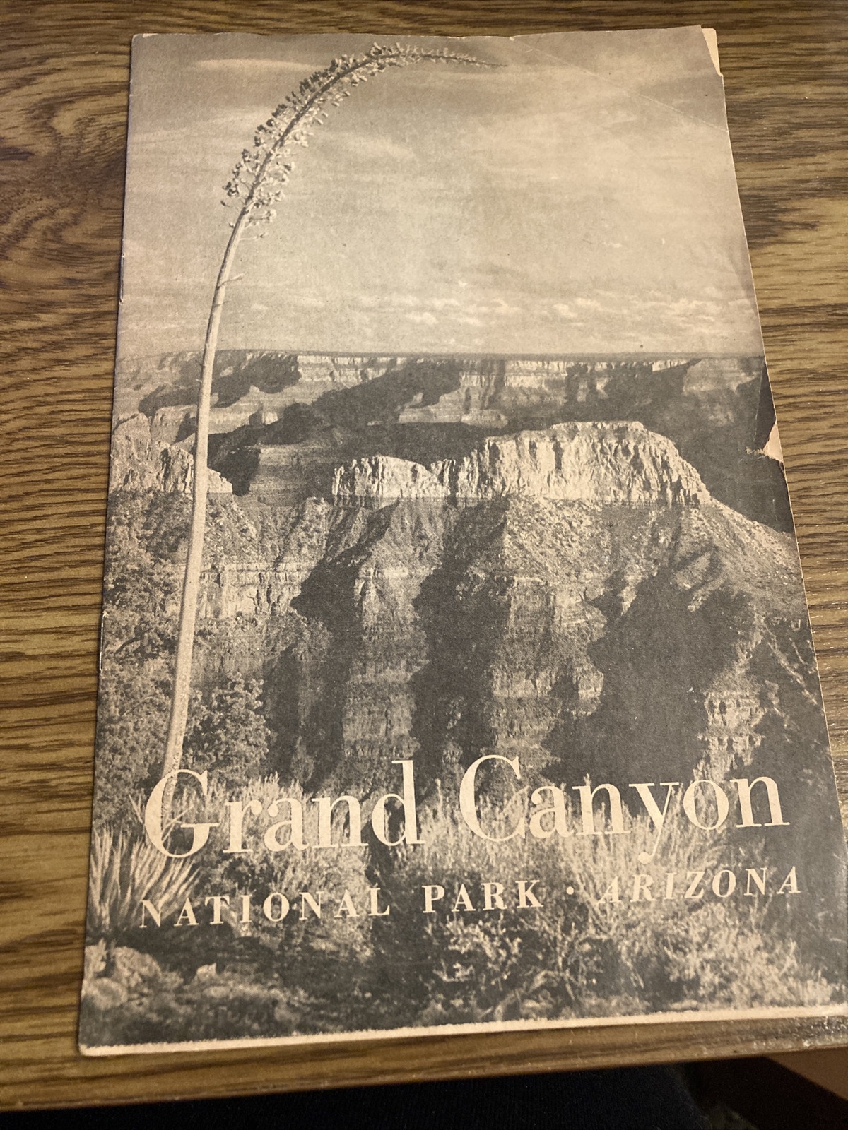 Grand Canyon National Park Arizona tourist Guide Booklet 1954