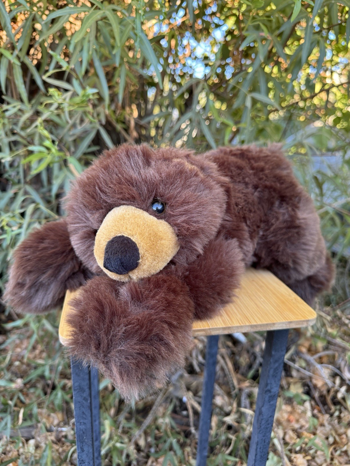 Plush Creations Fred Harvey Trading Company 14” L Plush Yellowstone Brown Bear