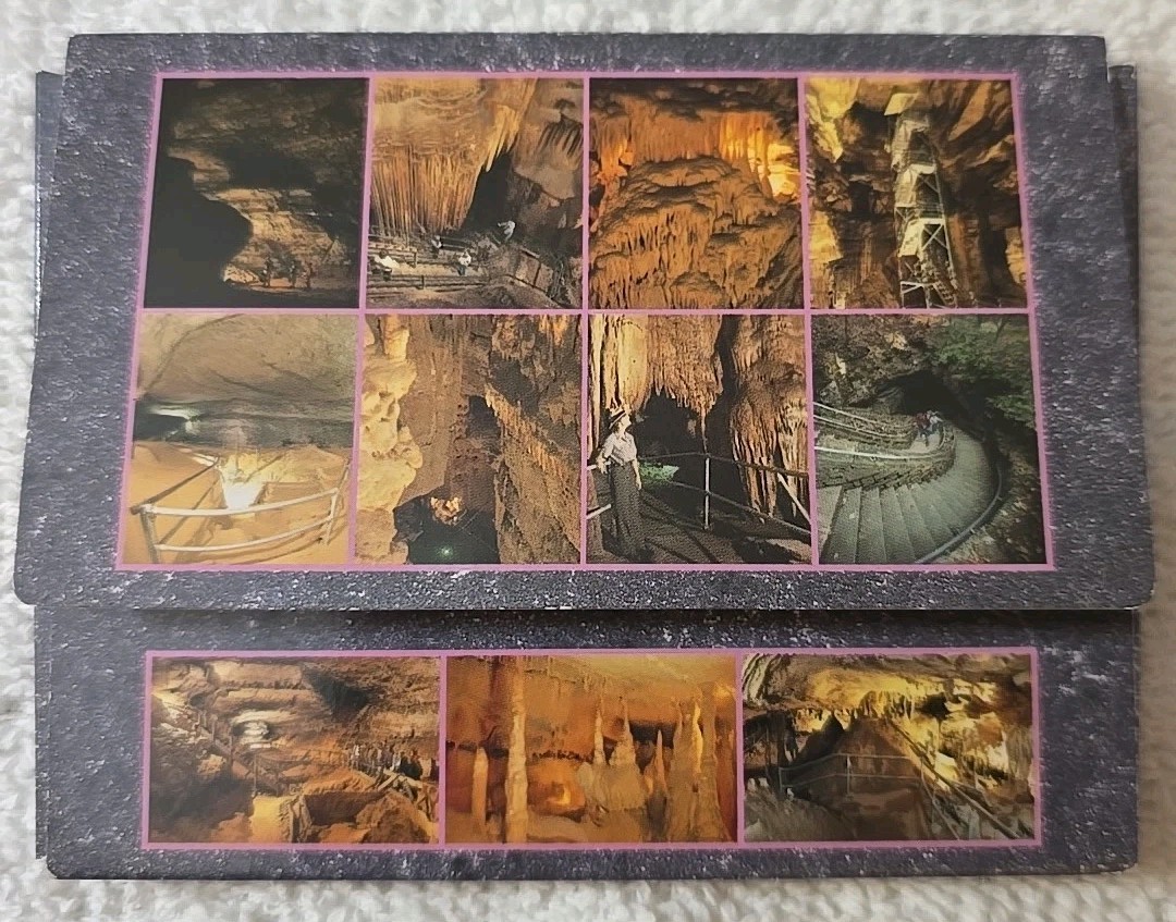 Vintage Mammoth Cave National Park, 12 Print Souvenir Booklet (1B1)