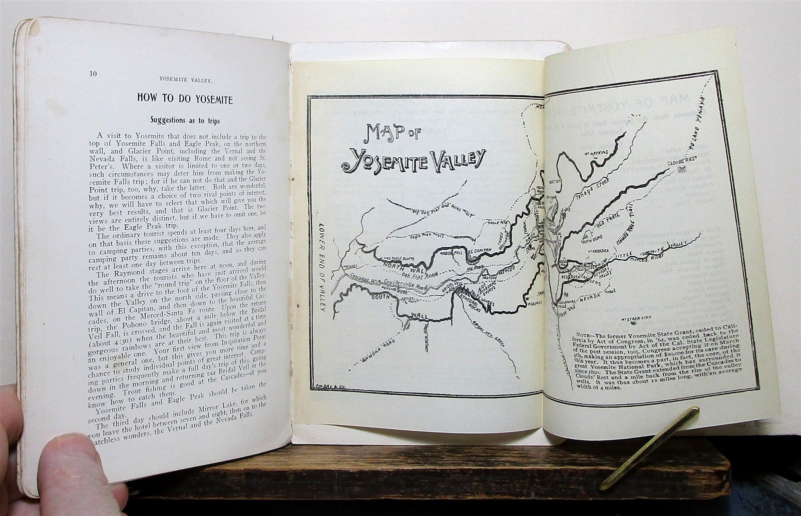 1905 Foley’s Yosemite Souvenir & Guide