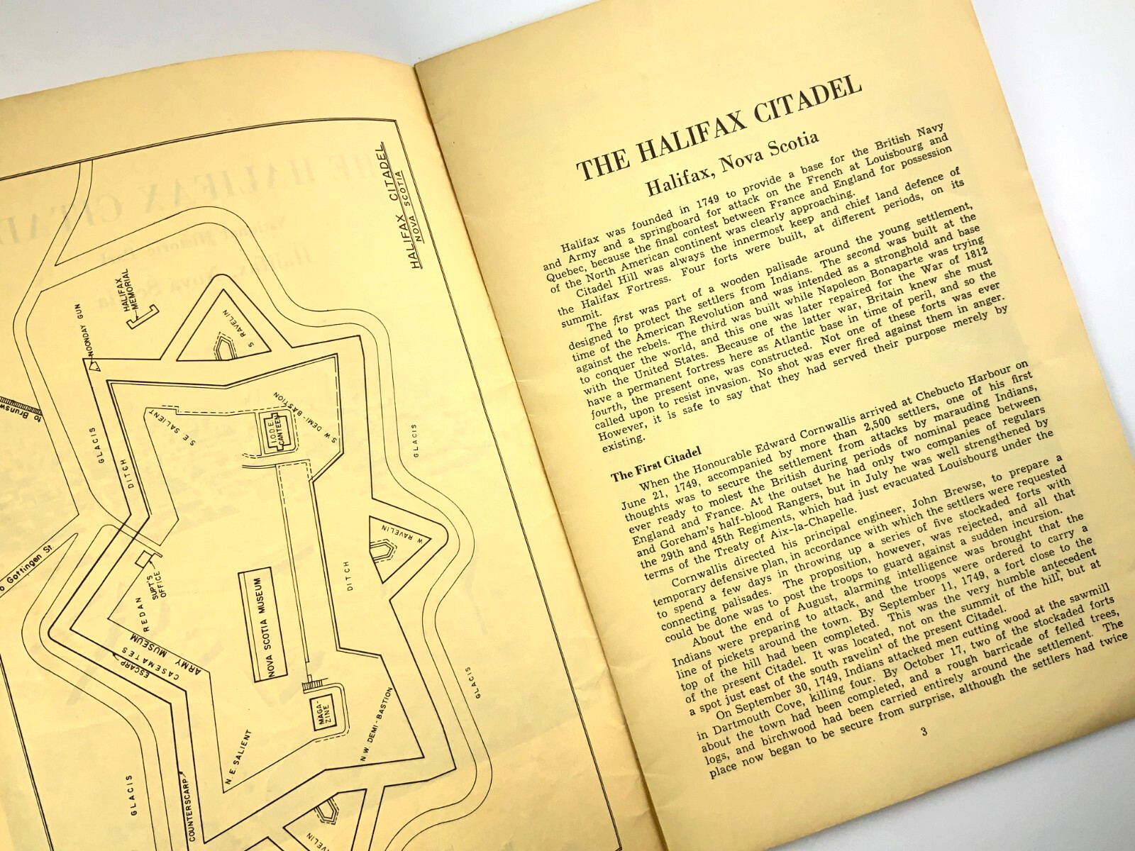 1966 The Halifax Citadel National Parks Canada Historic Park Nova Scotia 856A