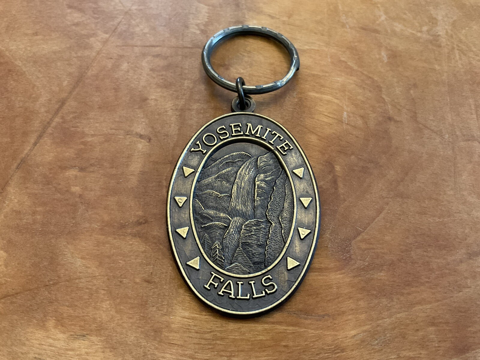 3D Yosemite Falls Key Ring, Key Fob, California Souvenir