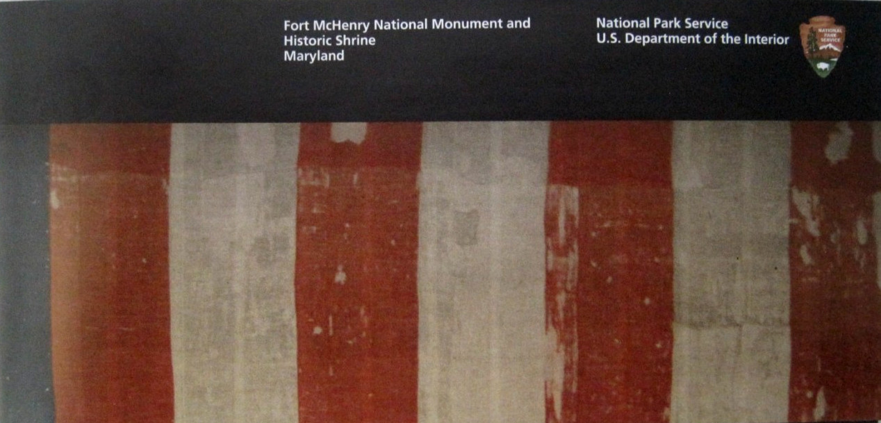 Fort McHenry National Historic Shrine National Park Service Unigrid Brochure/Map
