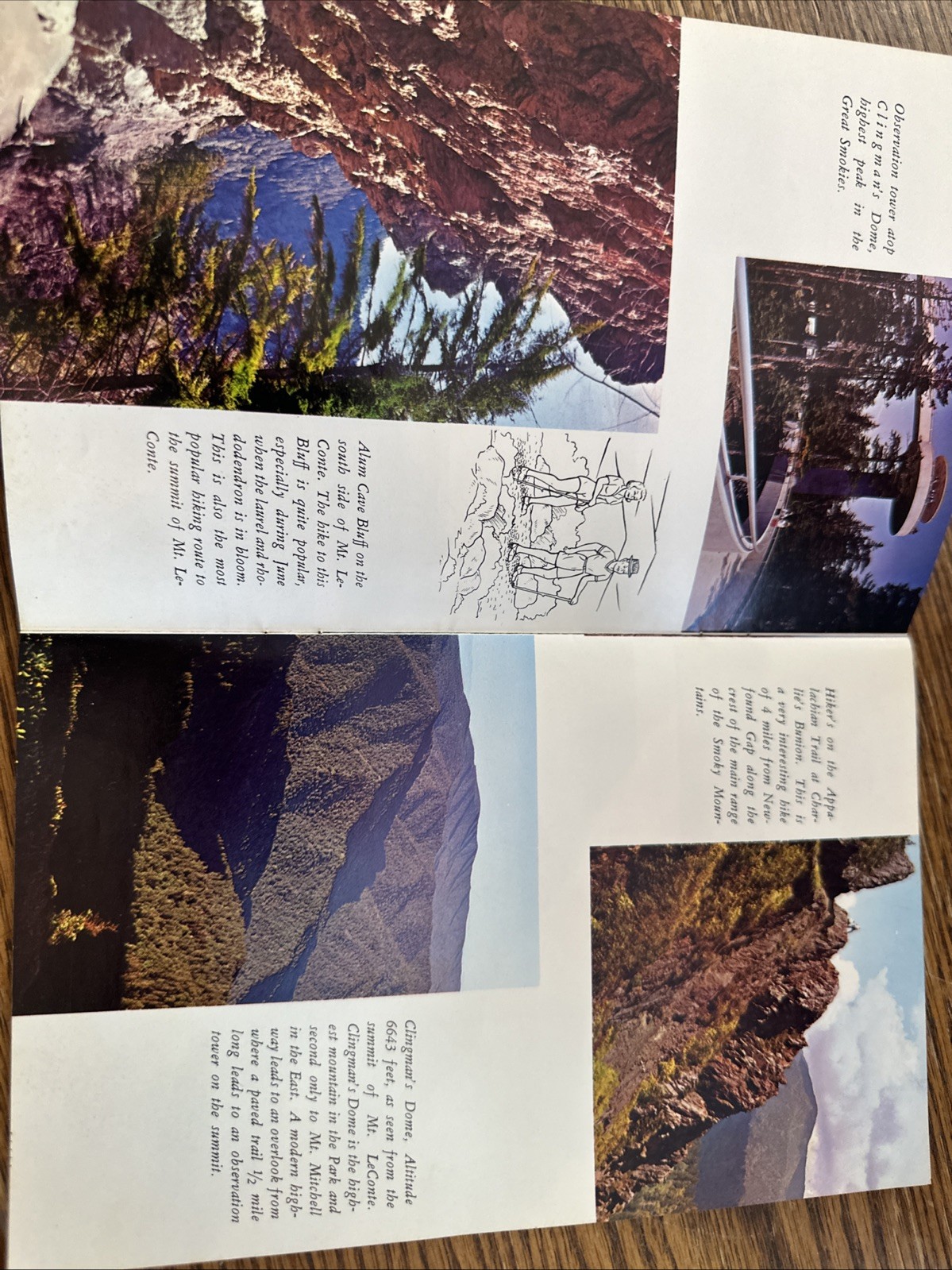 Vintage The Great Smoky Mountains National Park Booklet 1966 W.M. Cline Co.