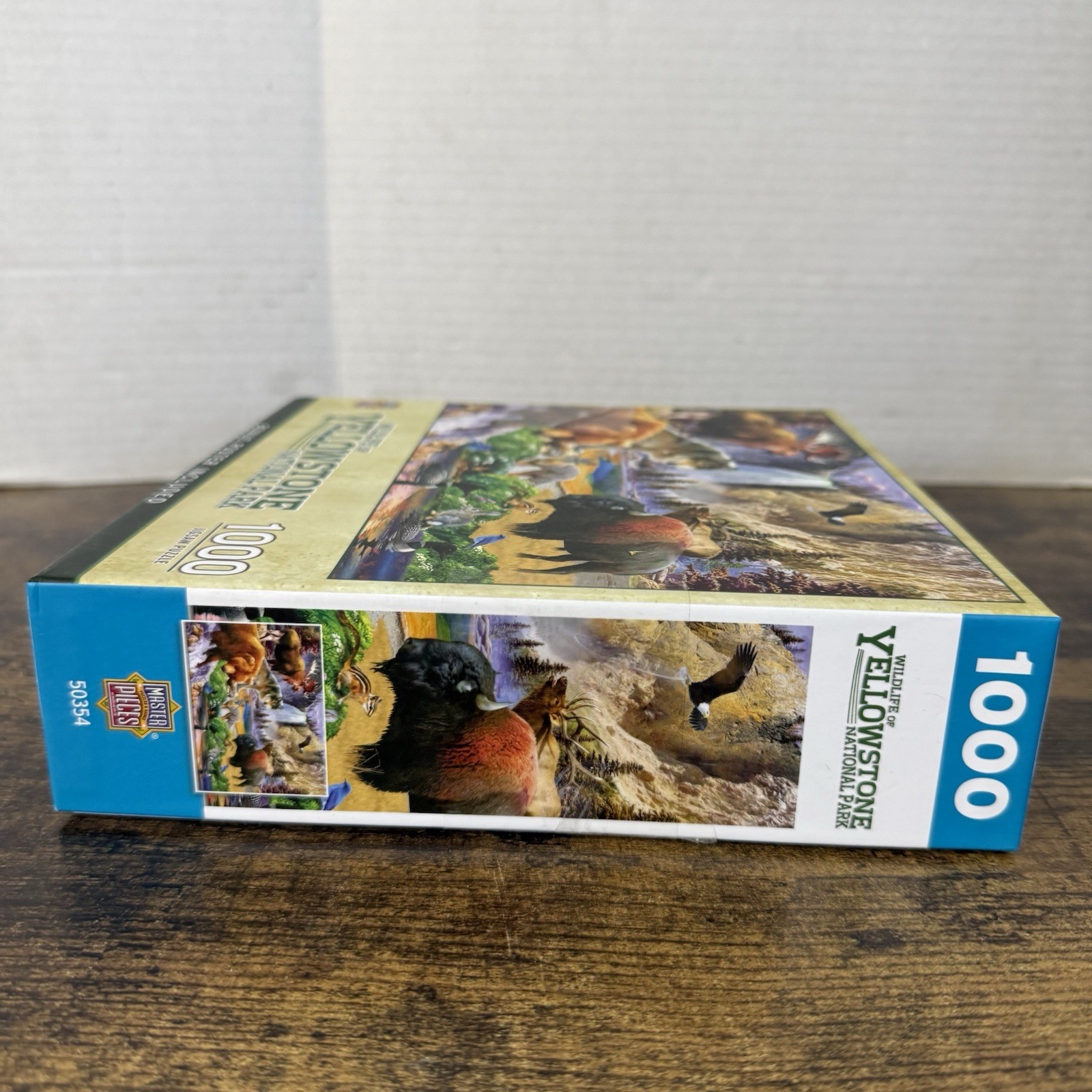 Rare WILDLIFE oF YELLOWSTONE NATIONAL PARK BONUS POSTER INCLUDED 1000pc #60889