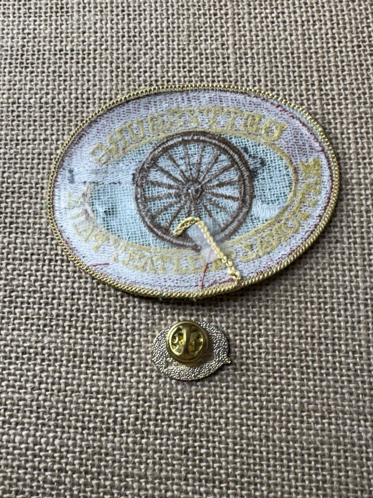 Gettysburg National Military Park Iron On Patch & Enamel Pin ***READ