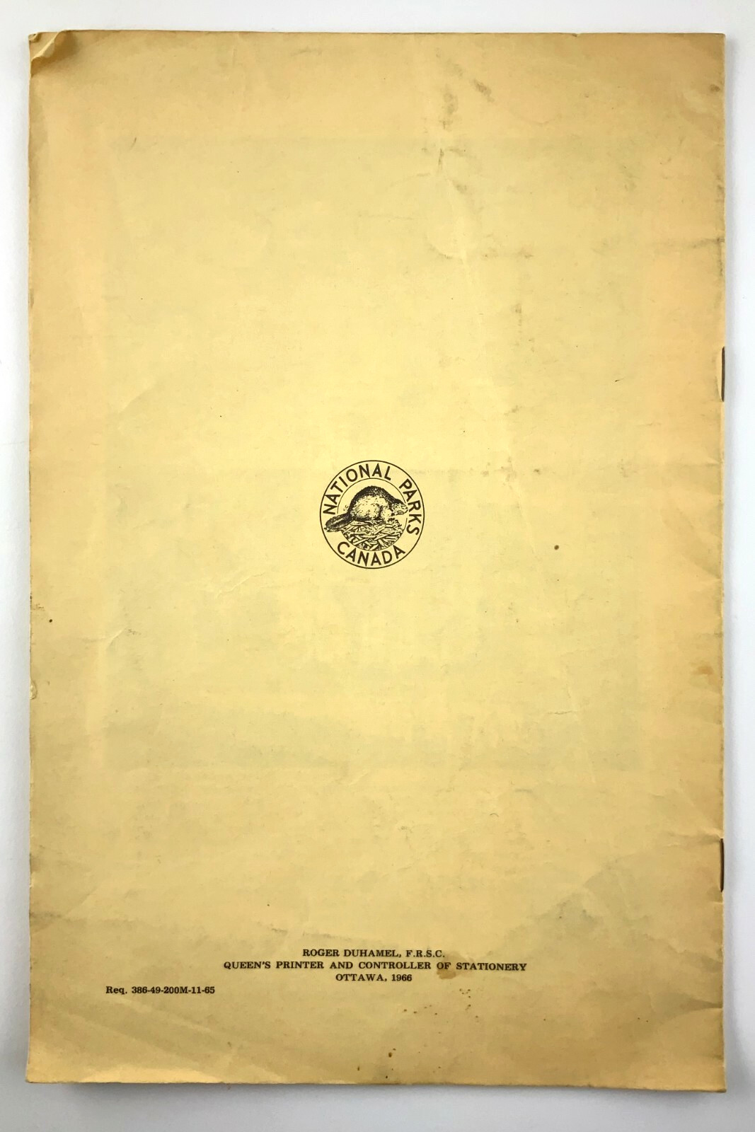 1966 The Halifax Citadel National Parks Canada Historic Park Nova Scotia 856A