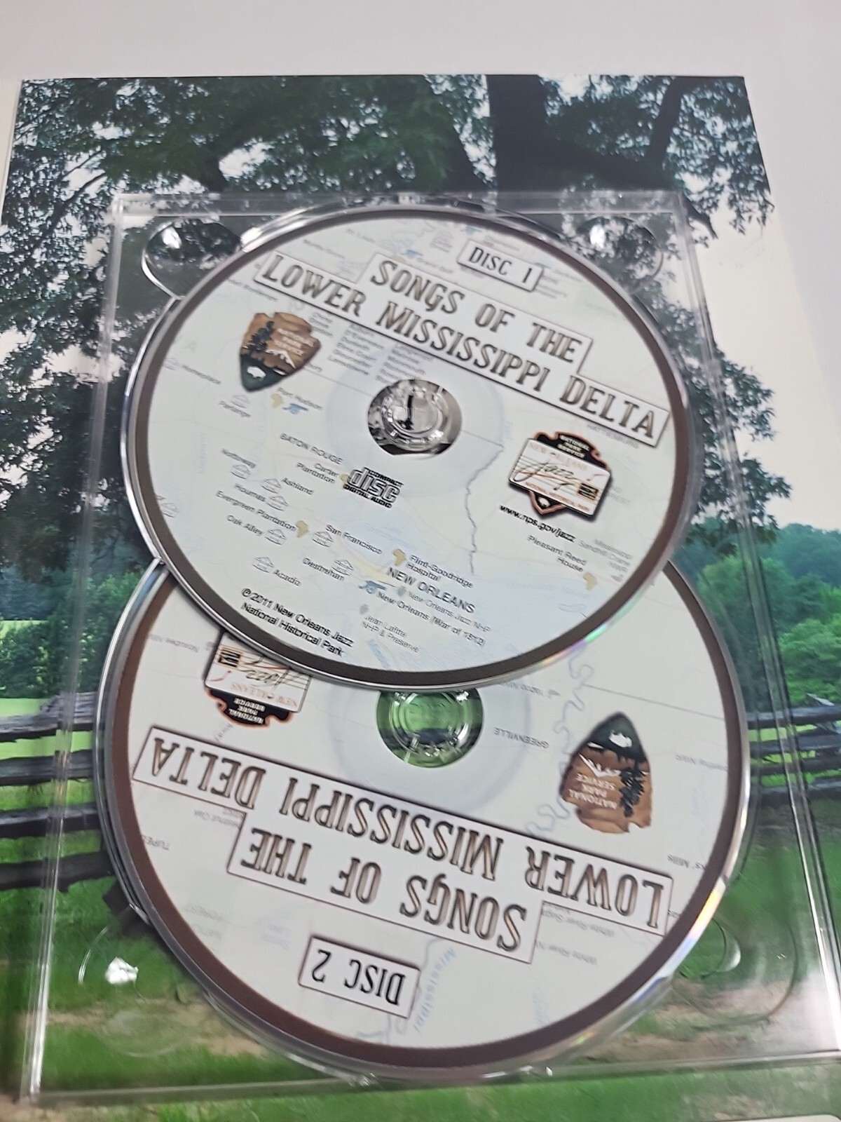 NEW ORLEANS JAZZ NATIONAL HISTORICAL Lower Mississippi Delta Songs CD Set