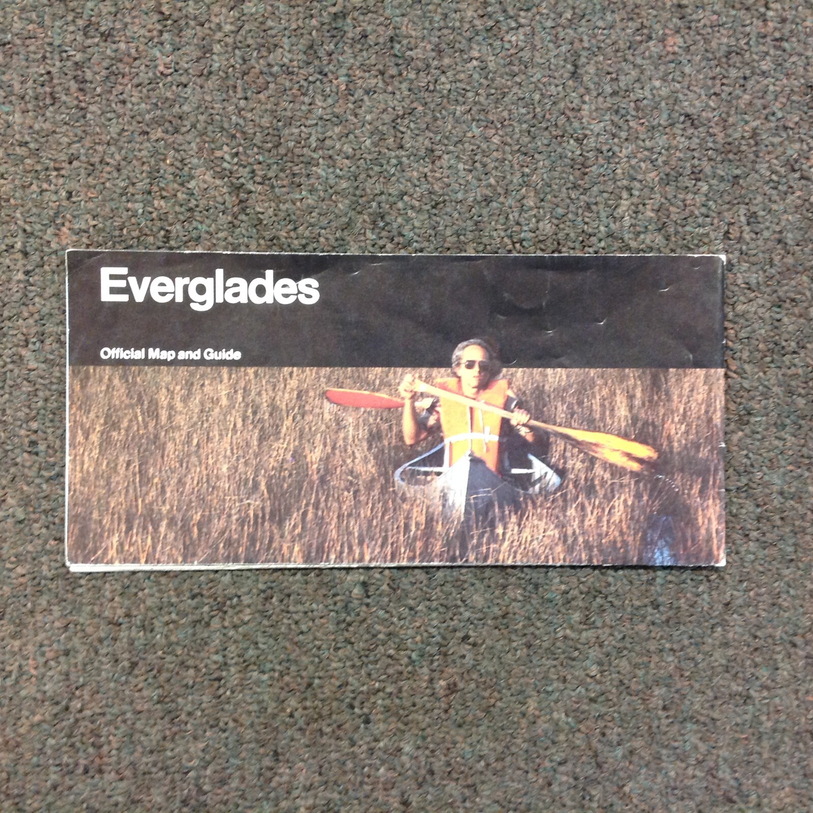 Vtg 1997 US Dep’t Int Everglades National Park Services Official Map and Guide