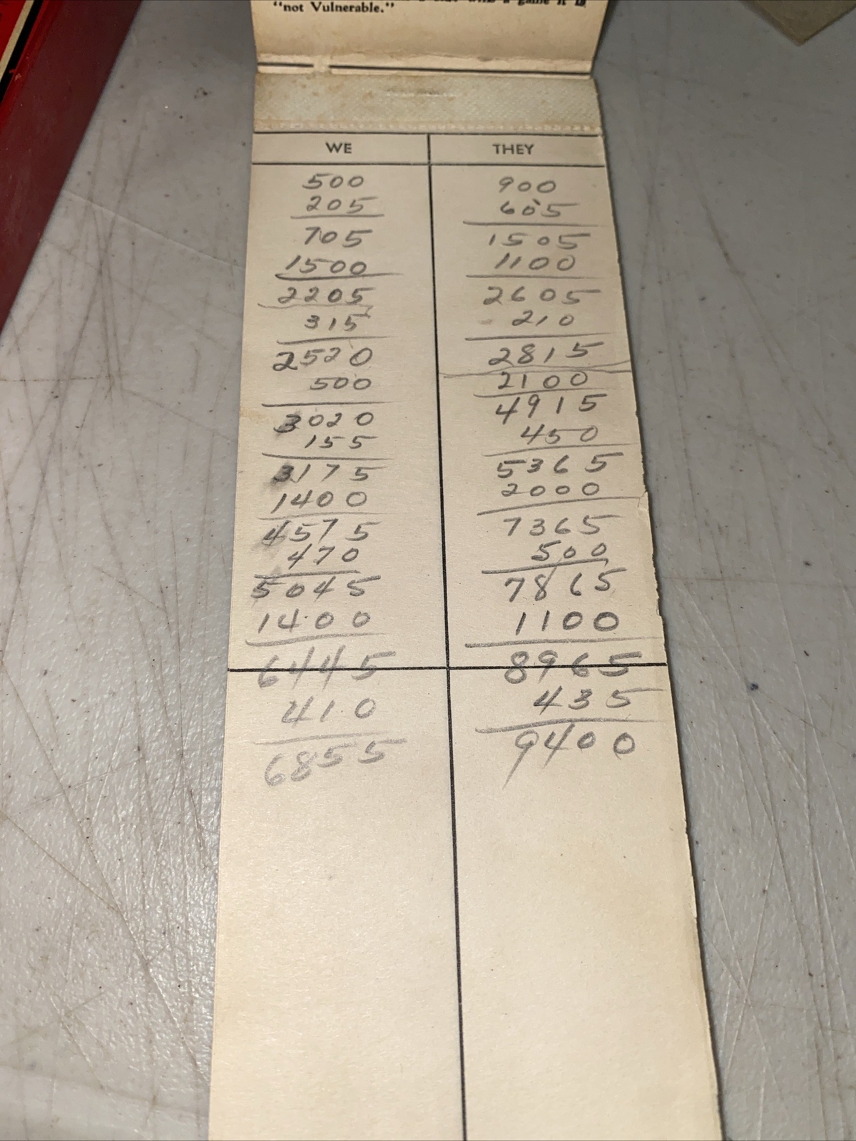 1950 Sky-Line Drive Shenandoah National Park Bridge Scorebooks souvenirs (Rare)
