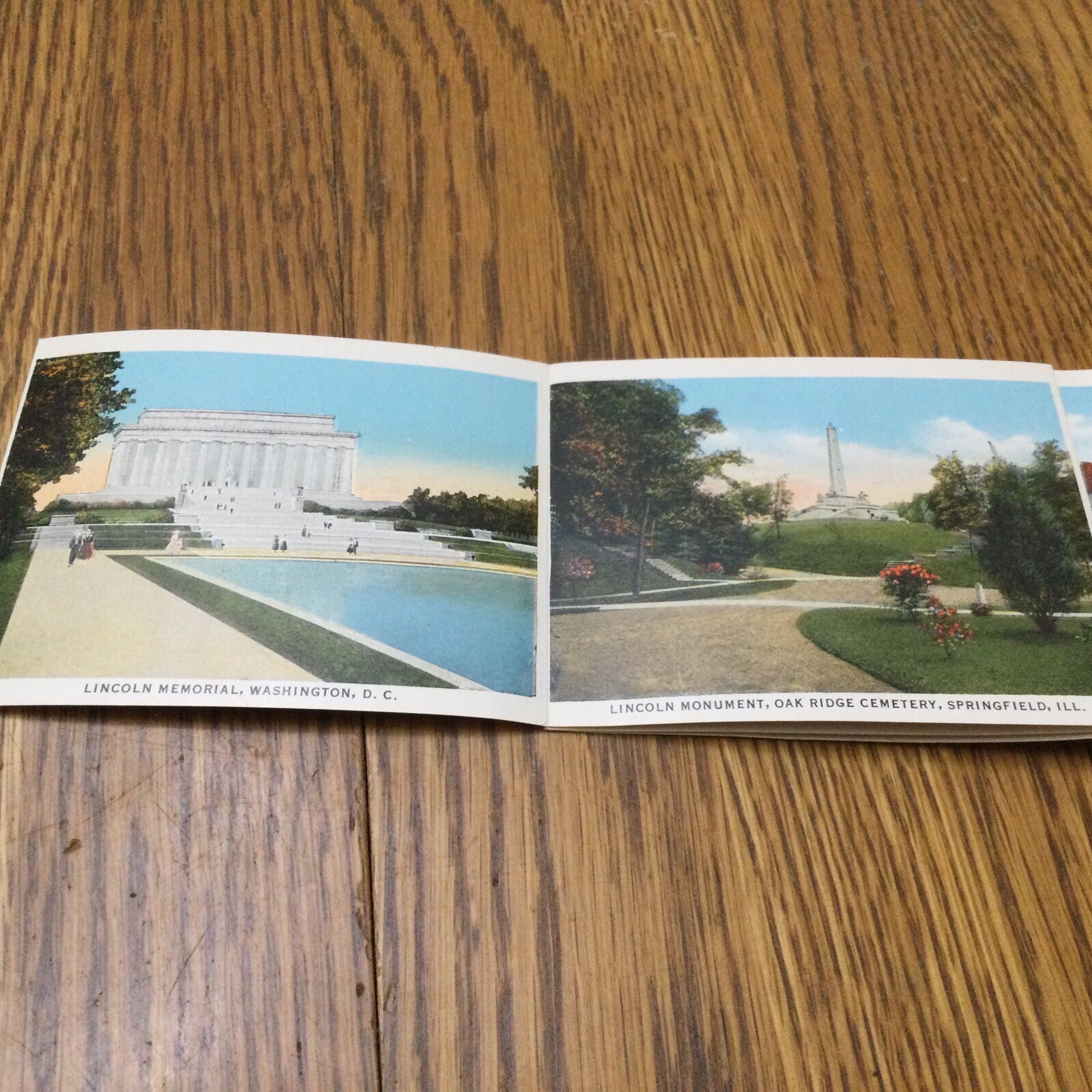 Lincoln National Park Memorial Souvenir 18 Historical Pictures