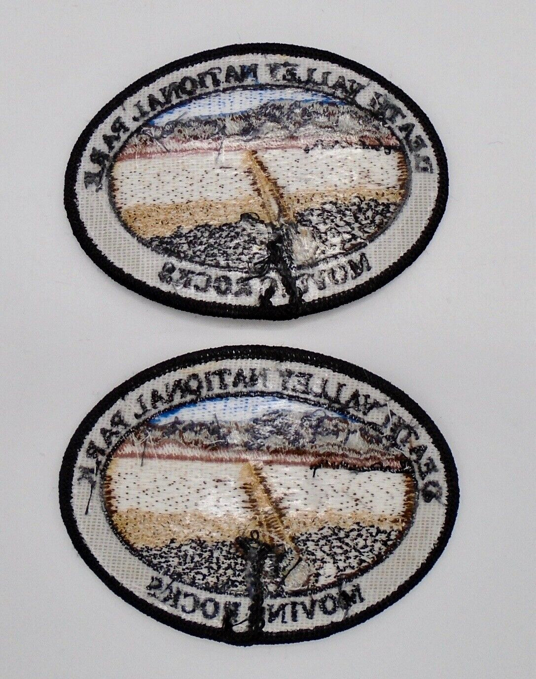 California Death Valley National Park Patch Set of 2 Iron On Sew On Hiking Camp