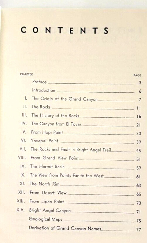 1956 Paperback Book “Story of the Grand Canyon” by U.S. Geological Survey *