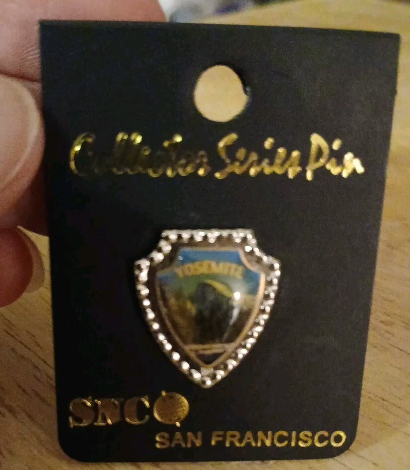 YOSEMITE NATIONAL PARK TRAVEL LAPEL PIN COLLECTOR’S SERIES SNC SAN FRANCISCO
