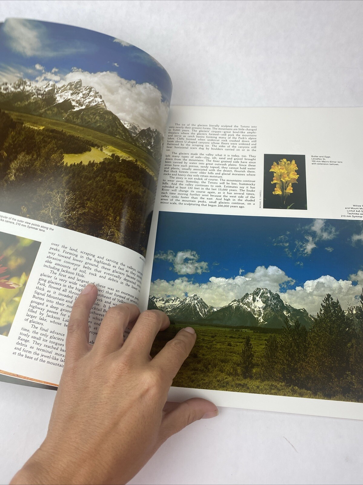 National Parkways Grand Teton Park Magazine 1976 Vintage Travel Book Souvenir WY