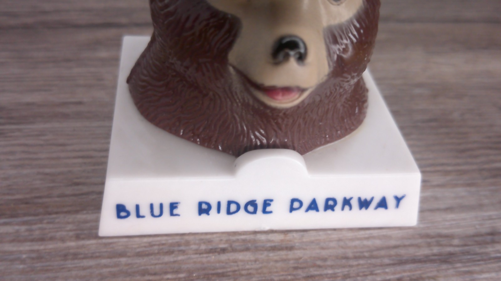 Blue Ridge oparkway advertising cigarette snuffer smokey the bear 1960’s Z132