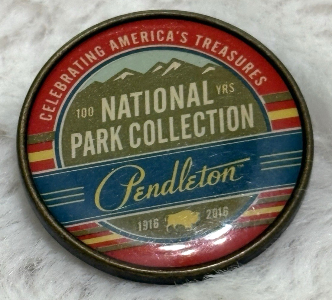 Pendleton Pin National Park Collection Lapel 100 Years America’s Treasures 2016
