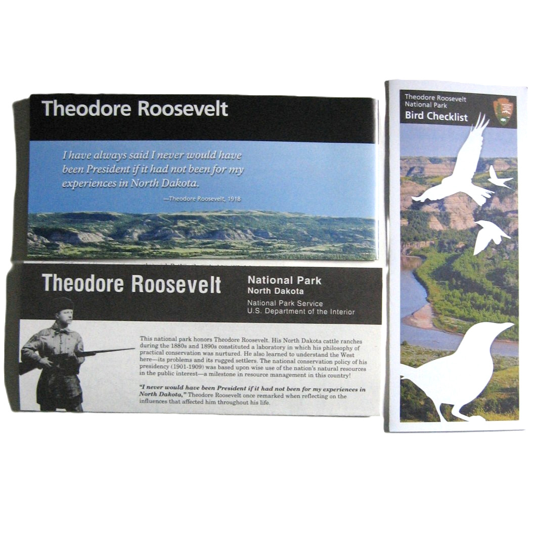 4 NPS Brochures Theodore Roosevelt National Park North Dakota