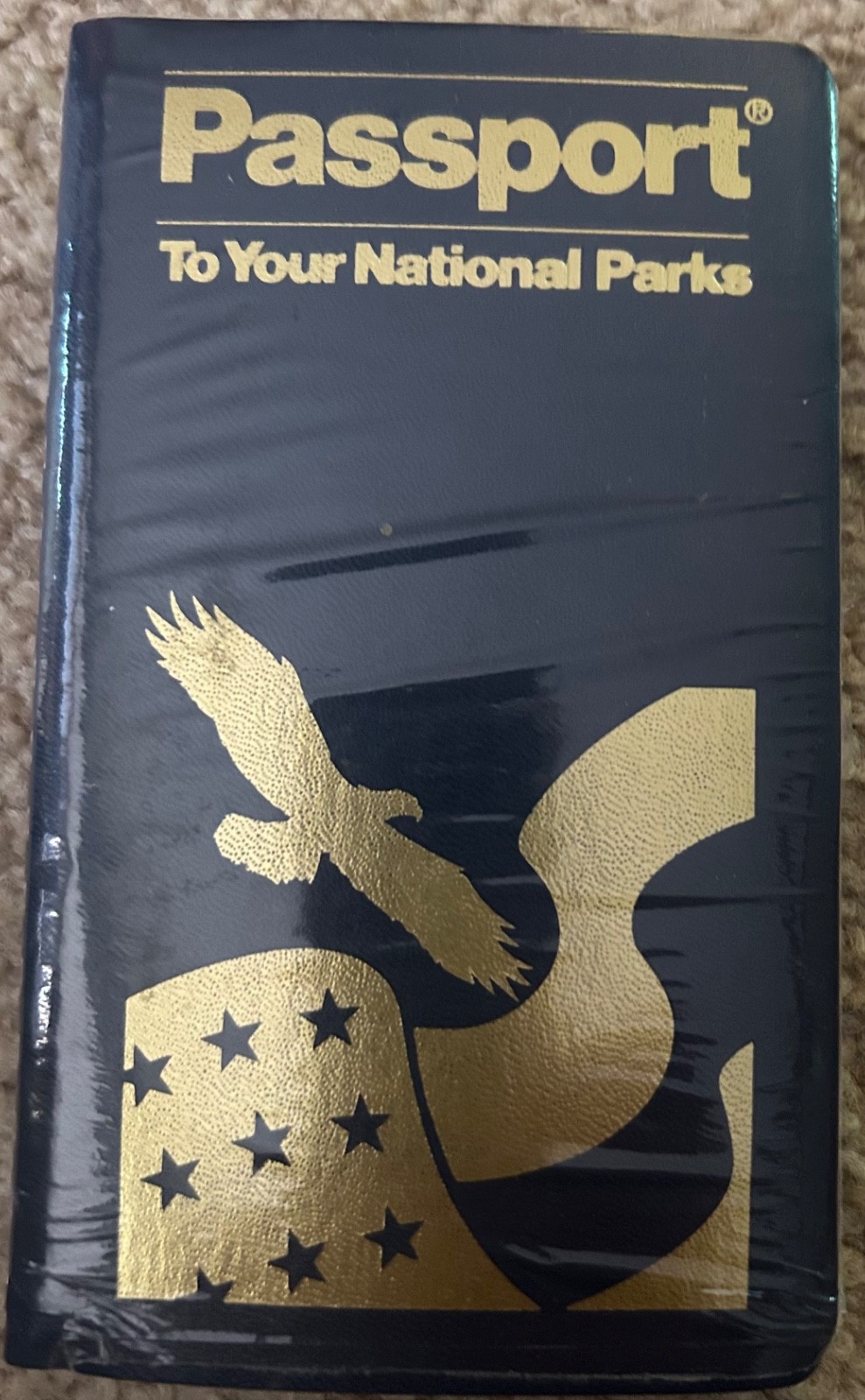 Passport To Your National Parks in shrink wrap w/map Stamp Book