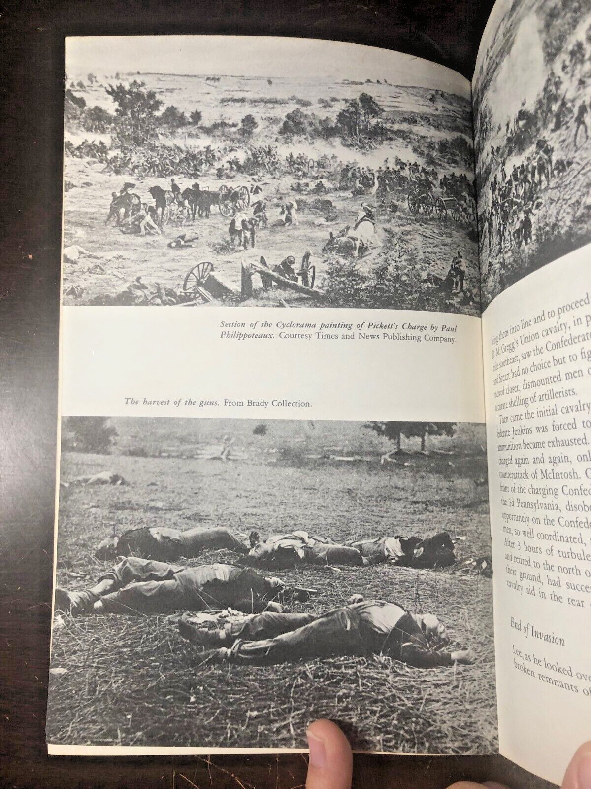 VINTAGE Gettysburg National Military Park Booklet / 1962