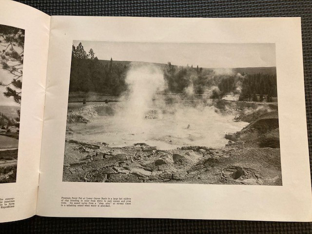Haynes Souvenir Album of Yellowstone National Park 1940 Wyoming Illustrated